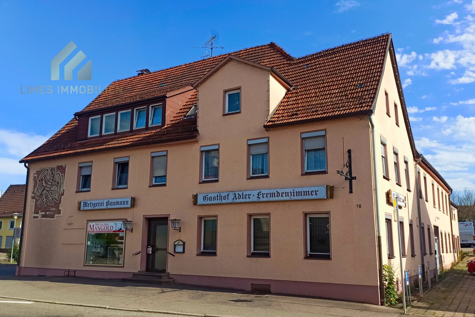Mehrfamilienhaus mit Gewerbeeinheit und Baugrundstück zum Kauf Mehrfamilienhaus mit Gewerbeeinheit und Baugrundstück zum Kauf